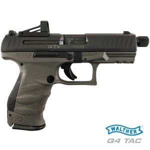 Pistole samonabíjecí WALTHER PPQ M2 Q4 TAC COMBO, ráže: 9 mm Luger