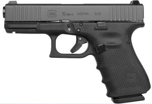 Pistole samonabíjecí GLOCK 19 GEN 4 FS, ráže: 9 mm Luger