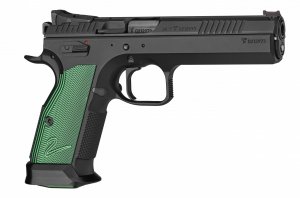 Pistole samonabíjecí CZ TS 2 RACING GREEN, ráže: 9 mm Luger 