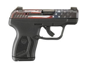 Pistole samonabíjecí RUGER LCP MAX Americká vlajka, ráže: .380 AUTO