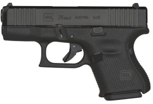 Pistole samonabíjecí GLOCK 26 GEN 5 FS MOS, ráže: 9 mm Luger