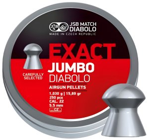 Diabolo JSB EXACT JUMBO 5,5 mm,  250 ks v balení