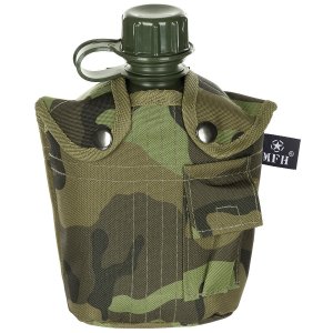 Láhev polní US nylonový potah 1L vz.95