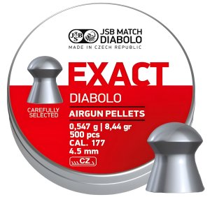 Diabolo JSB EXACT EXPRES 4,5 mm,  500 ks v balení