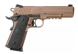 Samonabíjecí pistole SIG SAUER 1911 EMPEROR SCORPION, .45ACP, 5", SIGLITE, FDE