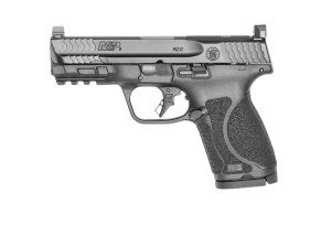 S+W M+P9 M2.0 COMPACT, OR, 9mm LUGER, 4", OH NS, flat trigger