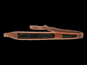 Řemen  na zbraň nastavitelný kůže a loden, délka 115 cm