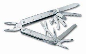 Kleště Victorinox Swiss Tool spiirit X plus s ráčnou, 105 mm, kožené pouzdro