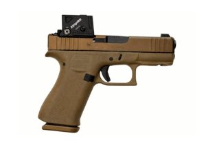 Pistole samonabíjecí Glock 43X A-CUT™ COA™ COMBO COYOTE (Limited Edition) 