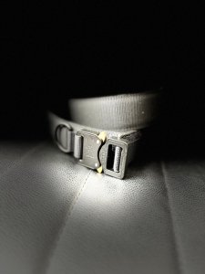 Střelecký opasek vystužený 4cm, černý se sponou Cobra