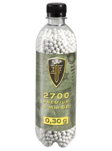 Kuličky BB 6mm 0,30g 2700 ks bílé Elite Force