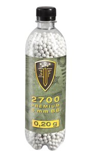 Kuličky BB 6mm 0,20g 2700 ks bílé Elite Force