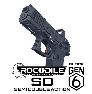 Spoušťový kit  CROCODILE™ SD s Glock Gen 5 a 6